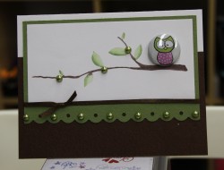 LOOOOOOOVE this card.. with the green pearls and the COLORING OF THE BRANCH? you just wait!