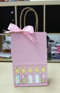 Shelley's FUNKY FLAMES gift bag