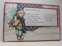 Christine dol made a coordinating RECIPE CARD with WHO ME!