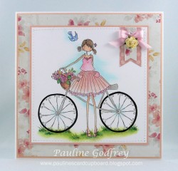 Paulineabella used UPTOWN GIRL FLORA and her BICYCLE