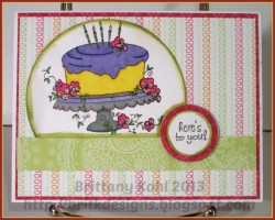 Brit used LULU'S BIRTHDAY CAKE