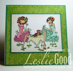 Here is Lesliebella's card