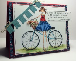 Tracybella used UPTOWN GIRL FLORA the CYCLIST