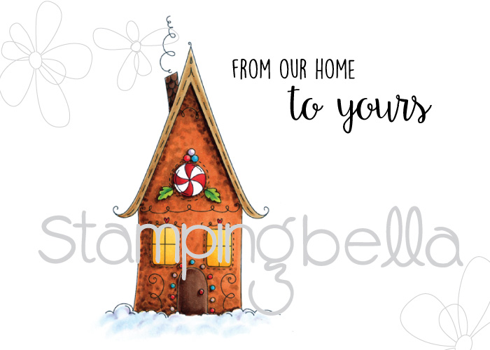STAMPING BELLA HOLIDAY RELEASE- GINGERBREAD HOUSE