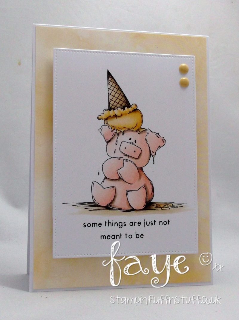 Spotlight On Peaches the Stuffie Rubber Stamps at Stamping Bella. Click through to read the post for card making inspiration!