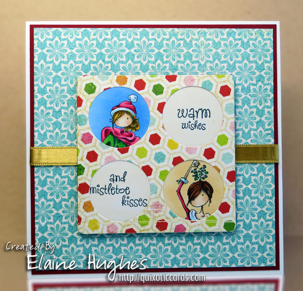 Spotlight On The Uptown Girls Rubber Stamps at Stamping Bella. Click through to read the post for card making inspiration!
