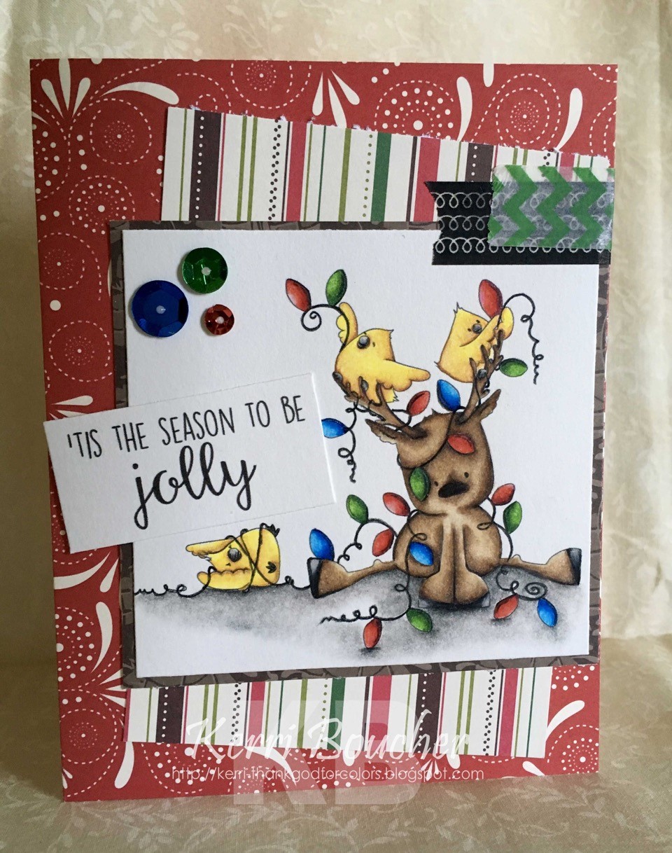 STAMPING BELLA HOLIDAY RELEASE- RUDOLPH, THE CHRISTMAS LIGHTS, and the CHICKS