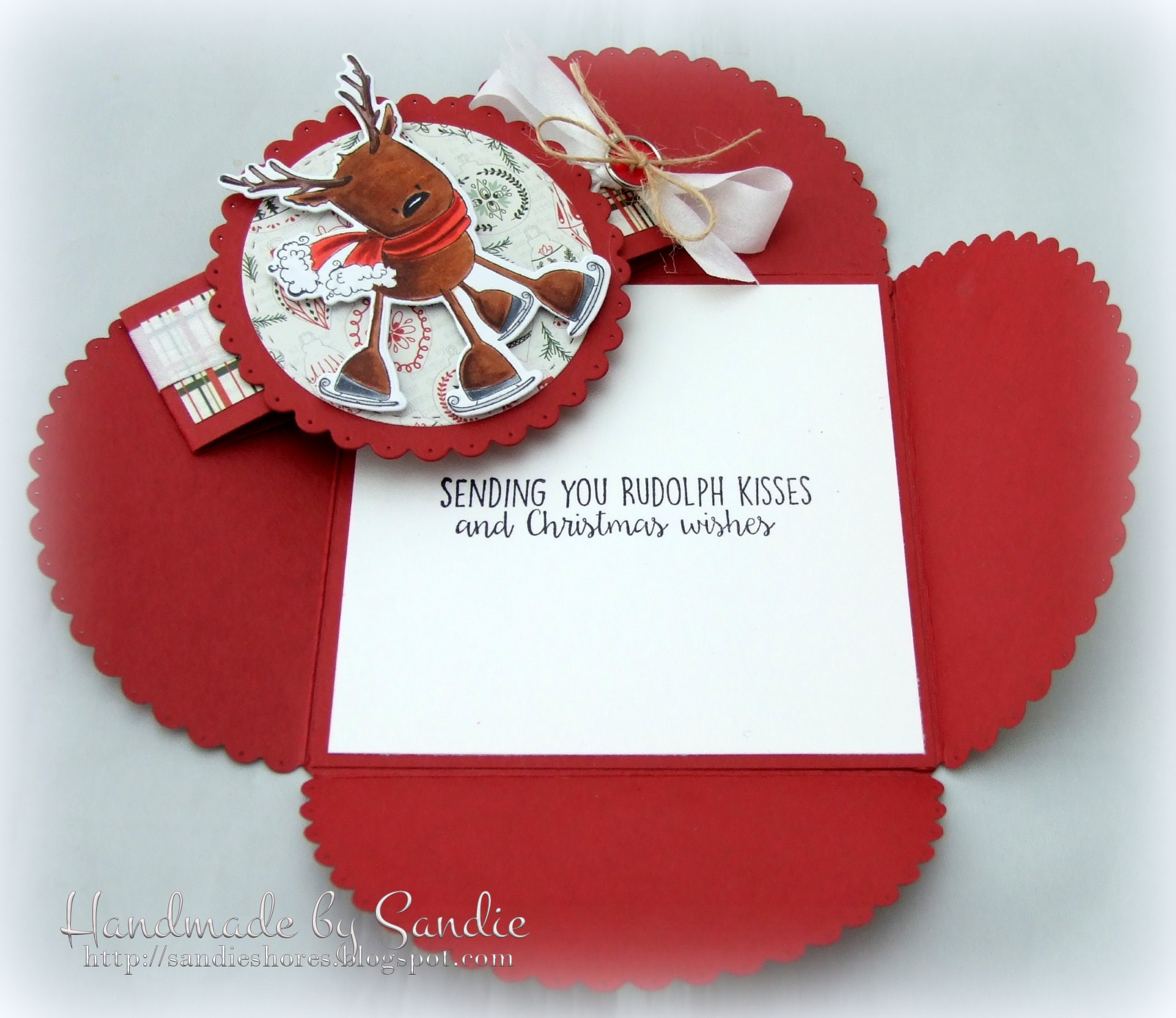 Stamping Bella - Sandiebella's Envelope Card. Click through for the full step by step tutorial!