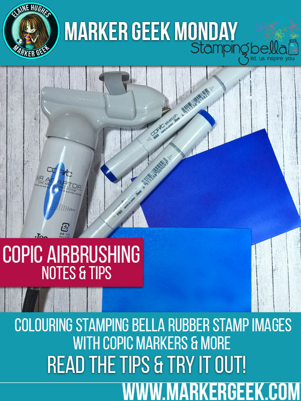 Marker Geek Monday: Copic Airbrushing Tips. Click through to read the blog post!
