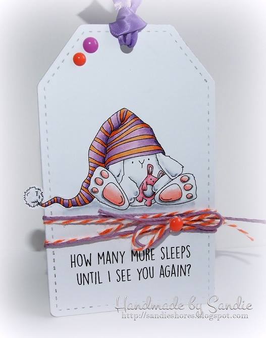 Bellarific Friday - FEATURING STAMP OF THE MONTH SLEEPY BUNNY WOBBLE
