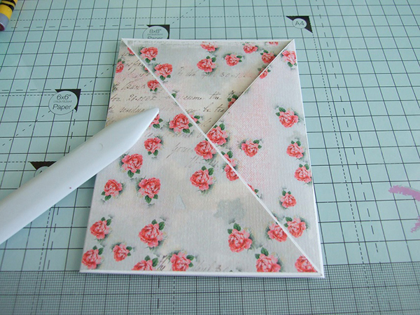 Stamping Bella - Create a Criss Cross Card with Sandiebella. Click through for the full step by step photo tutorial!