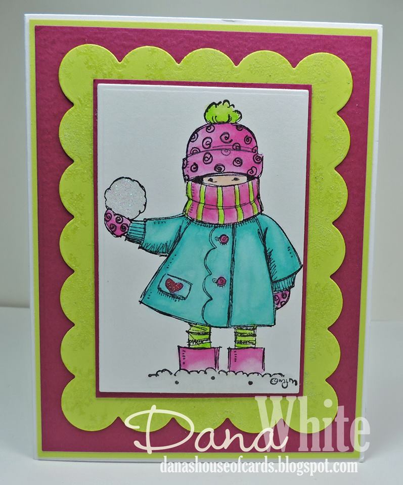Bellarific Friday NOVEMBER 18th on Stamping Bella Blog-VALERIE WITH SNOWBALL RUBBER STAMP