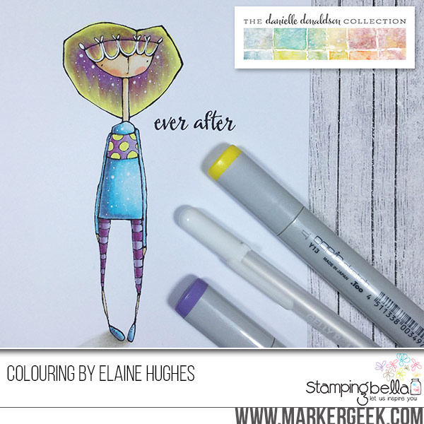  Danielle Donaldson rubber stamps for Stamping Bella-everanne colored by ELAINE Hughes