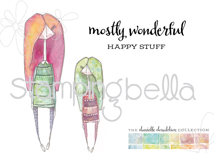 Danielle Donaldson new range of rubber stamps by STAMPINGBELLA- mostlynaomi