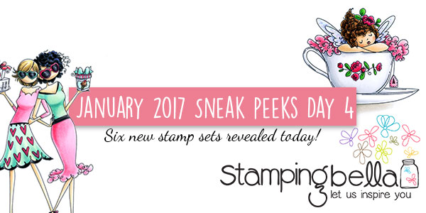 Stamping Bella January 2017 Release Peeks Day 4 - Click through for the full post!