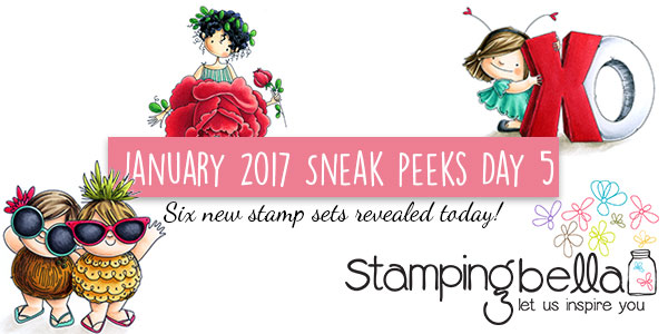 Stamping Bella January 2017 Release Peeks Day 5 - Click through for the full post!