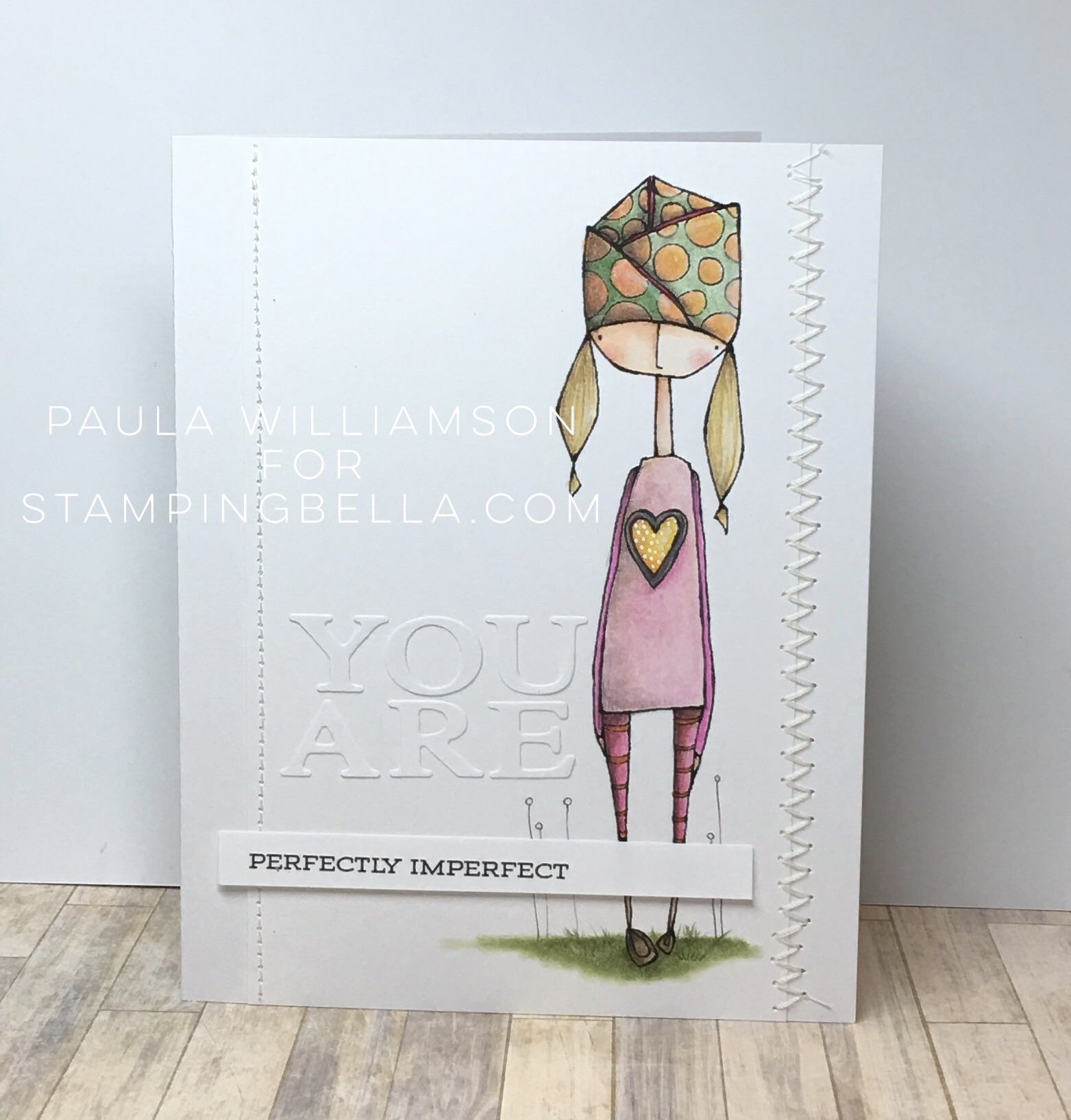 Danielle Donaldson Rubber Stamps by Stamping Bella-UNTILOLIVE card by Paula Williamson