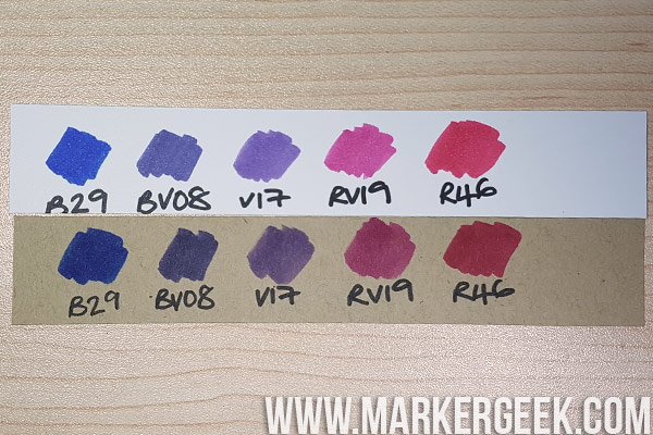 Marker Geek Monday - Colouring on Kraft using Copic Markers. Click through for examples and tips!
