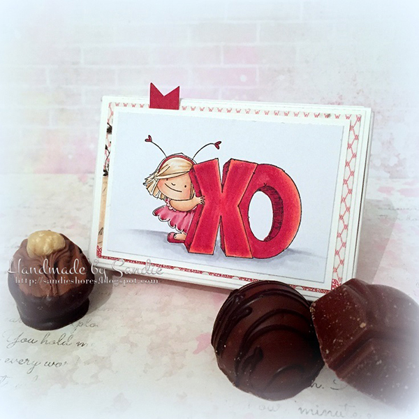 Stamping Bella DT Thursday - Create a Valentine Candy Matchbox with Sandiebella. Click through for full step by step guide.