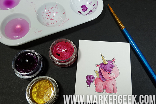 Stamping Bella Marker Geek Monday - Colouring Mediums for Colouring Stamps!
