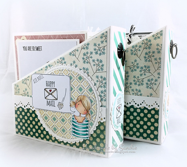 Stamping Bella - DT Thursday - Create Magazine Style Card Holders with Sandiebella!