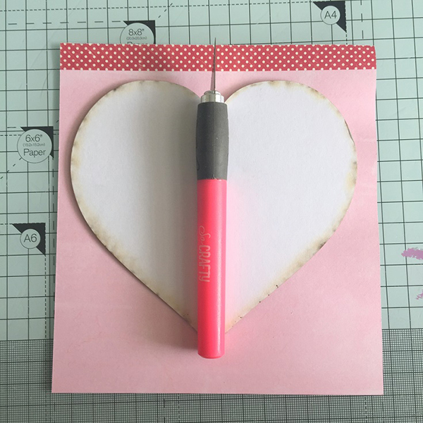 Stamping Bella DT Thursday: Create a Hanging Heart Wall Ornament with Sandiebella!