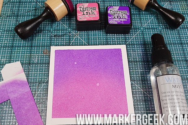 Stamping Bella Stamp It Saturday - Distress Ink Backgrounds with Elaineabella