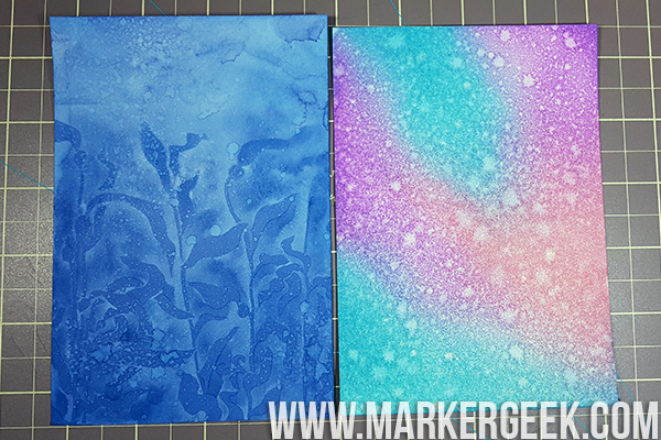 Stamps and Stencils : Distress Oxide on Canvas Tutorial