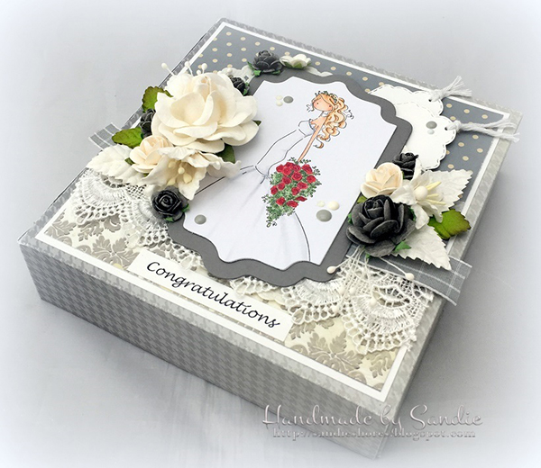 Stamping Bella DT Thursday Create an Upcycled Wedding Gift Box with Sandiebella