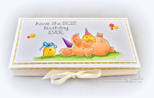 Stamping Bella DT Thursday: Create a Gift Card Sandwich Box with Sandiebella