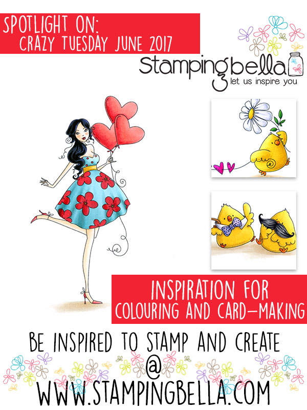 Stamping Bella Spotlight On June 2017 Crazy Tuesday Offers
