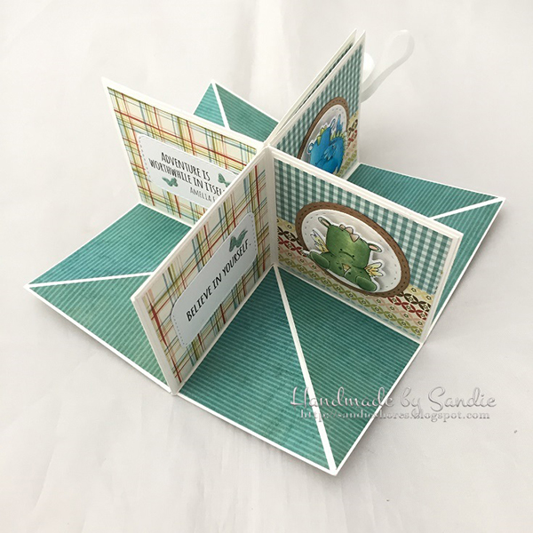 Stamping Bella - DT Thursday - Create a Carousel Card with Sandiebella!