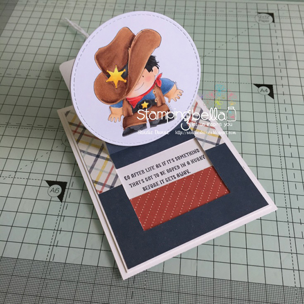 Stamping Bella DT Thursday - Create a Surprise Pop Up Card with Sandiebella!