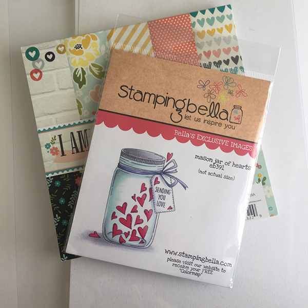 Stamping Bella Stamp It Saturday: Create a Heart Confetti Shaker Card with Sandiebella!