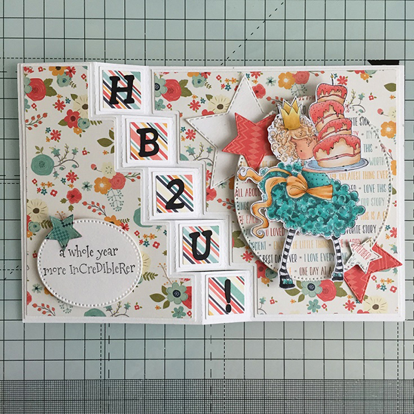 Stamping Bella DT Thursday: Create a Fun Birthday Steps Card with Sandiebella