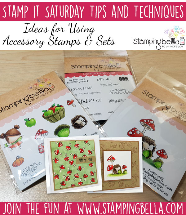 Stamping Bella Stamp It Saturday Ideas for Using Accessory Stamps and Sets featuring Littles & Little Bits