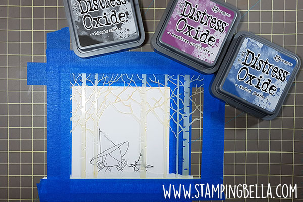 Stamping Bella -Marker Geek Monday: Create Eye-Catching Stencil Backgrounds Two Ways with Elaineabella