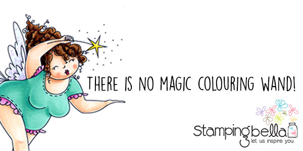 Stamping Bella - Marker Geek Monday - There Is No Magic Colouring Wand!
