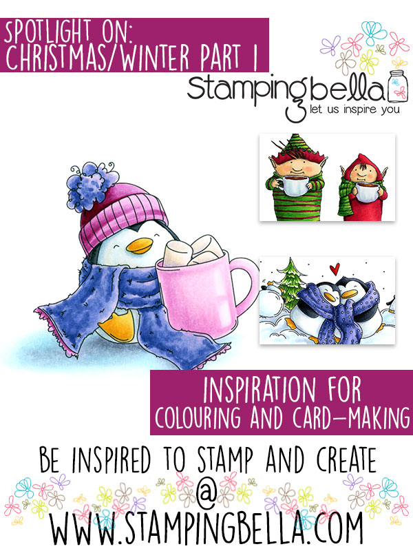 Stamping Bella Spotlight Tuesday Christmas & Winter at Stamping Bella Part One