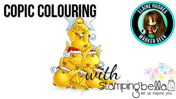 Stamping Bella Marker Geek Monday: Chick Tree Colouring Video & Some Notes on Colouring
