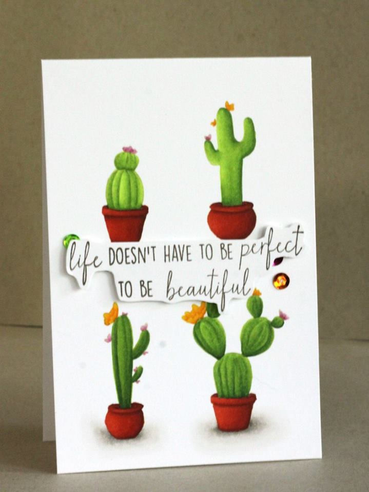 www.stampingbella.com- RUBBER STAMPS used: CACTI, card made by ALICE WERTZ