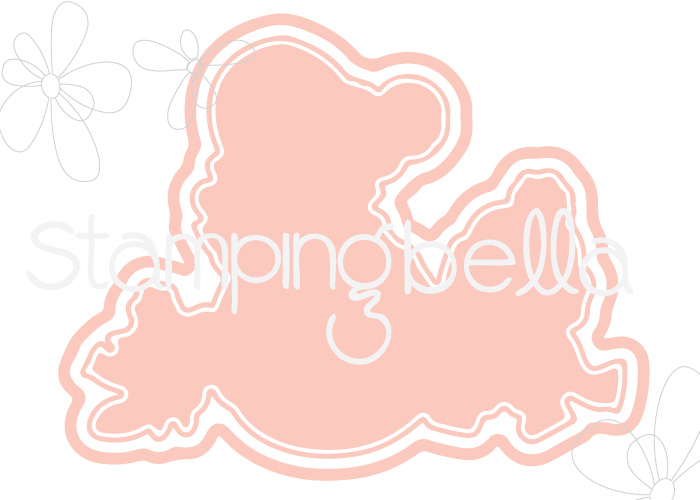 www.stampingbella.com ::CUT IT OUT DIEcalled THE LITTLES snowfight