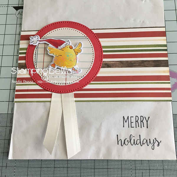 Stamping Bella DT Thursday Create Festive Candy Bags with Sandiebella
