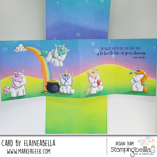 Stamping Bella Stamp it Saturday: Fairy Tale Twist & Pop Card with Video