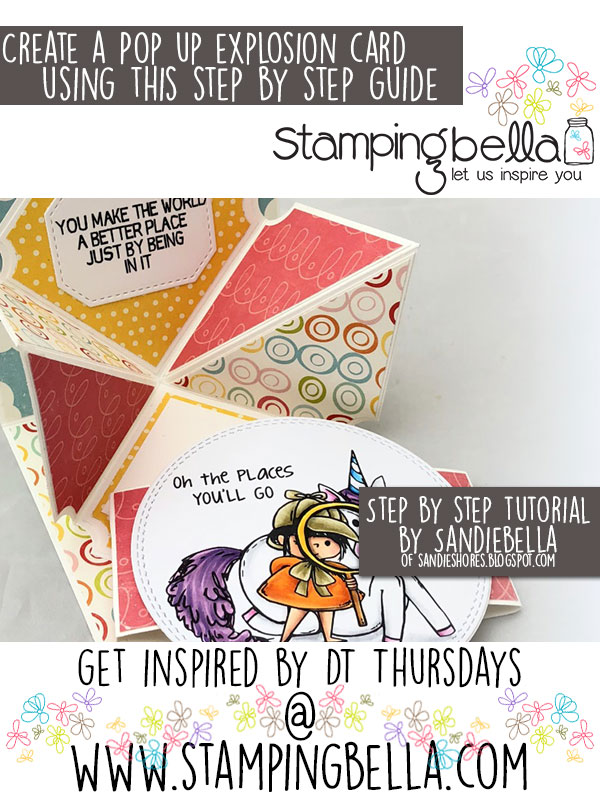 Stamping Bella DT Thursday Pop Up Explosion Card