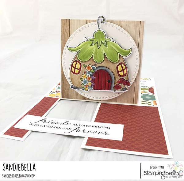 Stamping Bella DT Thursday Create an Impossible card with Sandiebella