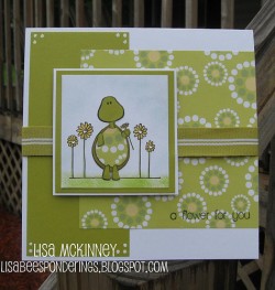 Lisa Mckinney used TURTLE TOTS- A FLOWER FOR YOU