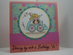 Lori Brown (aka PINKY DINKY DOO) used LOVE BEETLE HUGGABUGG