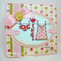 Lori Tecler used FUNKY CLOTHESLINE