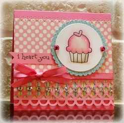 Megan Lock used HEARTY CUPPYCAKE